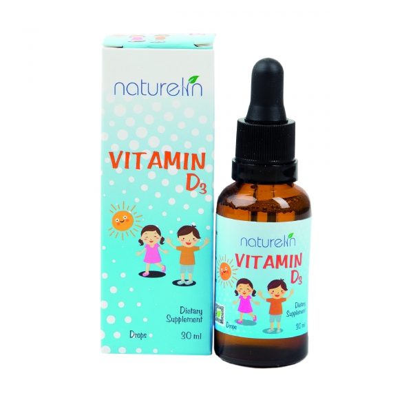 NATURELIN VITAMIN D3 400 IU 30 ml DROPS