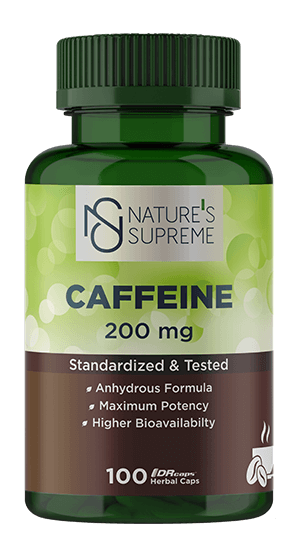 NATURE'S SUPREME KAFEİN 200 MG 100 KAPSÜL